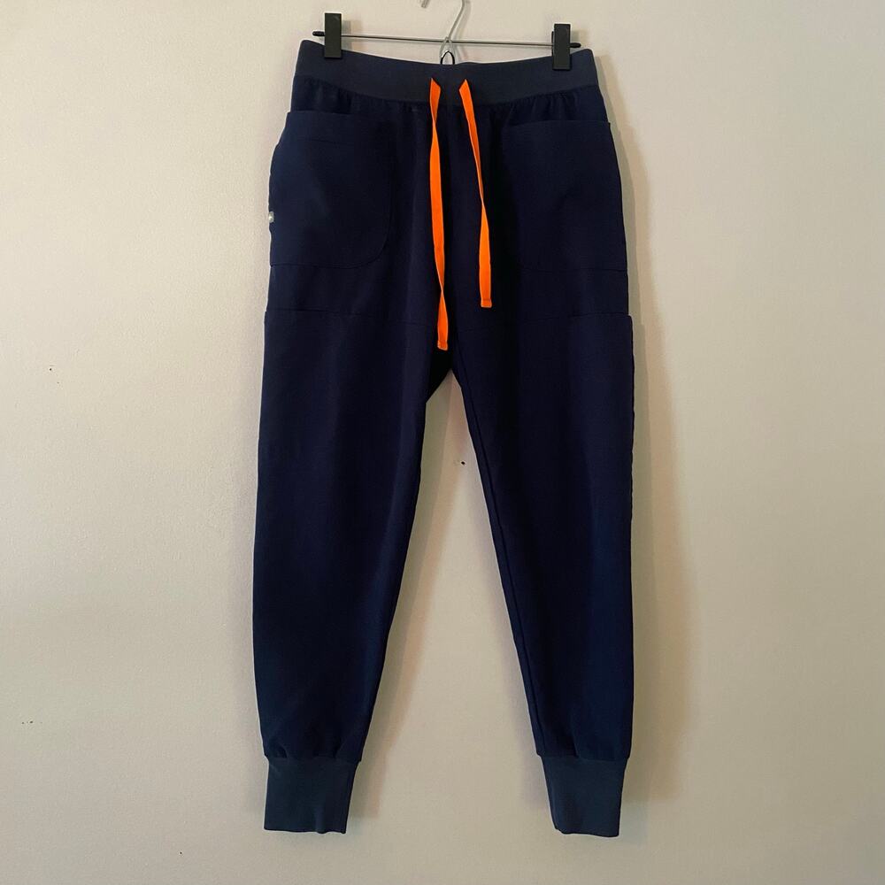 FIGS Navy Blue Zamora Jogger Scrub Pants Uniform Nurse Doctor Women's size Small